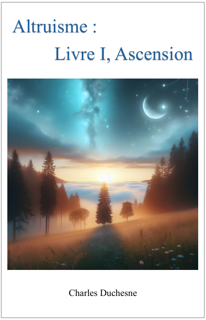 Couverture du livre Altruisme Livre 1 Ascension